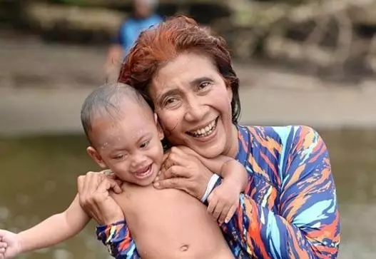 momen susi pudjiastuti momong cucu instagram