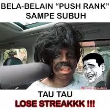 lose rank berbagai sumber