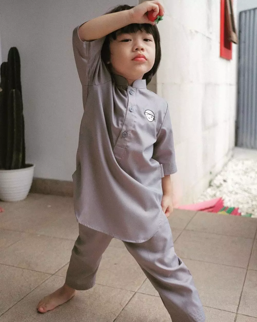 potret anak kedua omesh dan dian ayu instagram