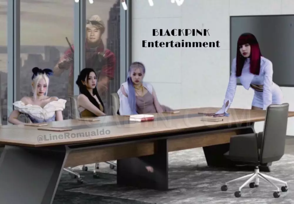 Editan foto comeback BLACKPINK twitter Editan foto comeback BLACKPINK twitter