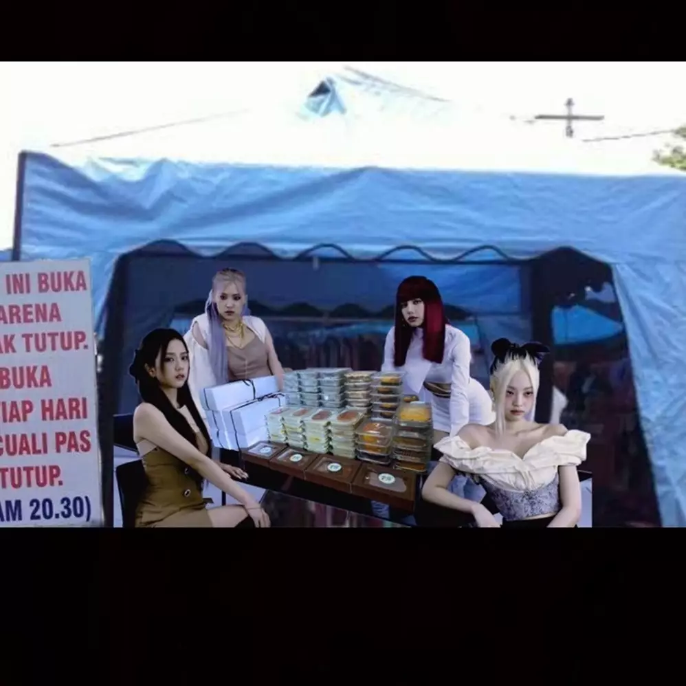 10 Editan foto comeback BLACKPINK, bikin ketawa sambil nyanyi