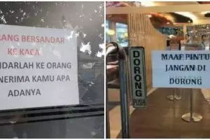 7 Potret imbauan di kertas ini isi pesannya absurd