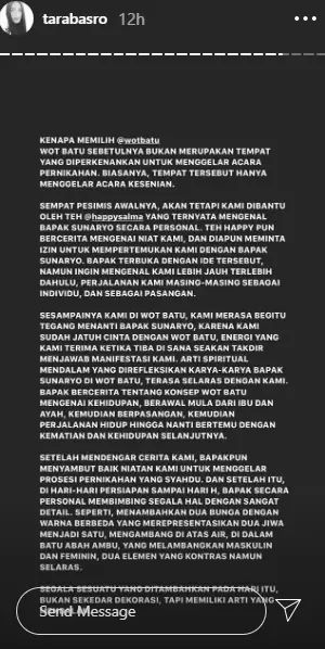 Gelar acara pernikahan di Wot Batu Bandung © 2020 brilio.net