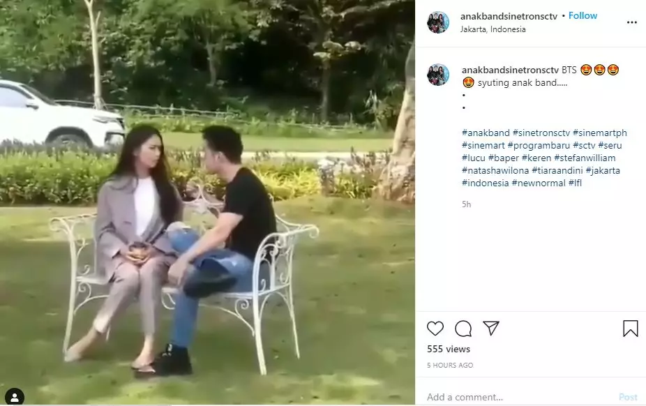Momen syuting Natasha Wilona dan Stefan berbagai sumber Momen syuting Natasha Wilona dan Stefan berbagai sumber
