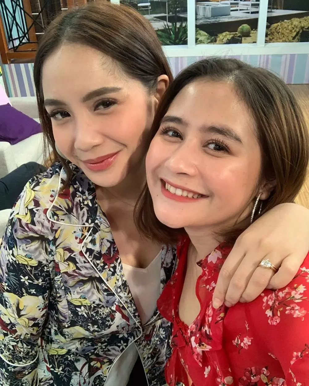 Prilly dan Nagita mirip  Instagram