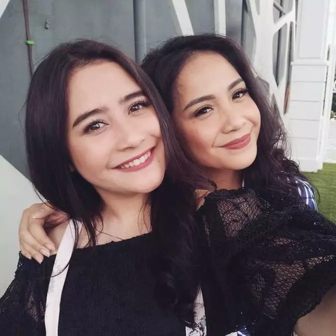 Prilly dan Nagita mirip  Instagram