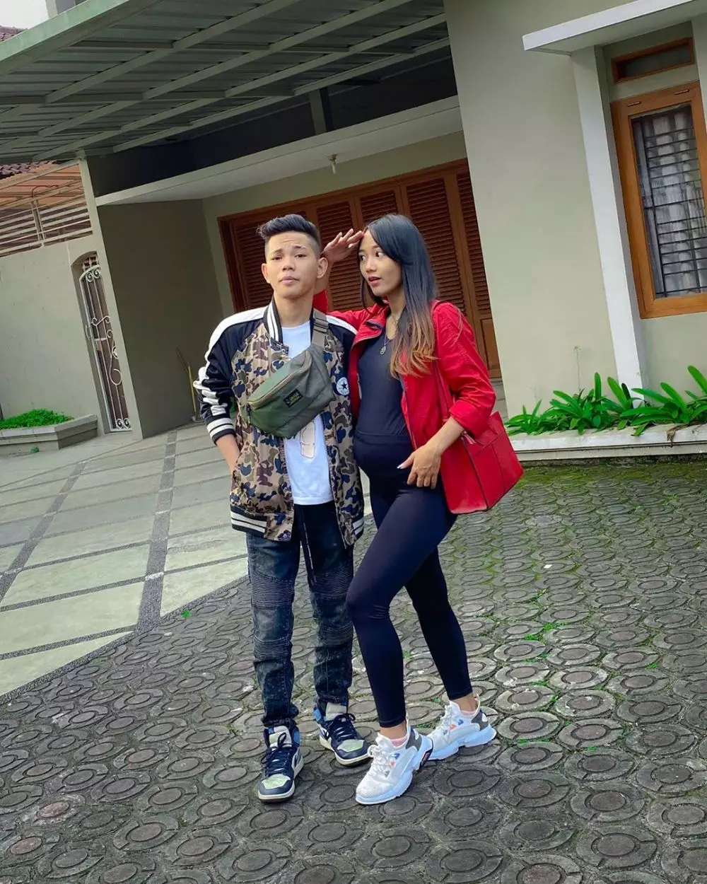 Baby bump istri Tegar © 2020 brilio.net