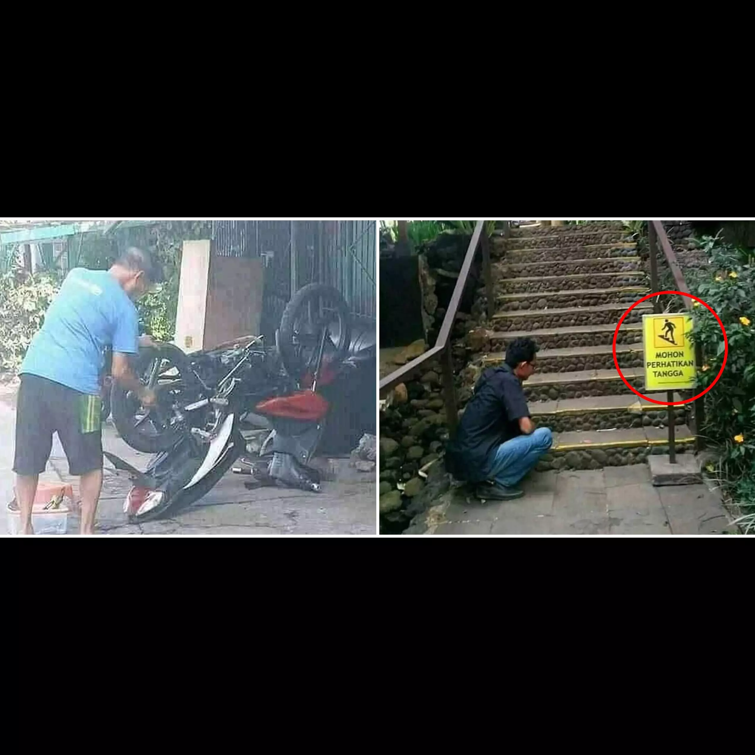 10 Momen lucu bapak-bapak kurang hiburan ini bikin geleng kepala