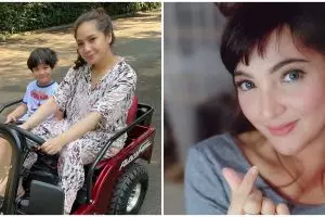 Gaya 6 seleb ke mal saat new normal, Nagita Slavina curi perhatian
