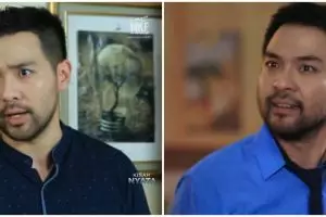 Kerap perankan suami antagonis, ini 8 potret Hans Hosman dan keluarga