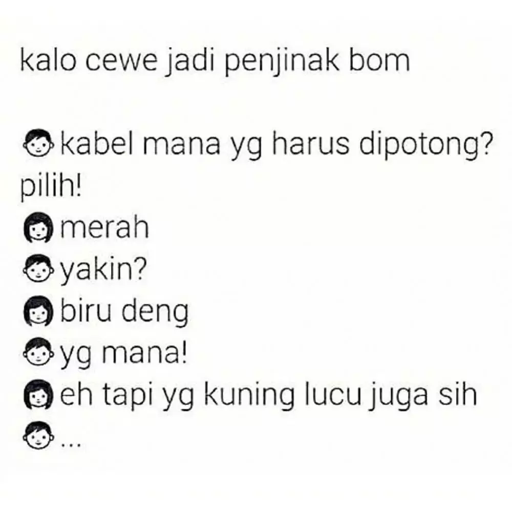 meme cuma cewek yang paham © 2020 instagram.com