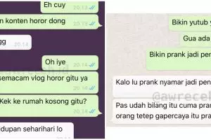 10 Chat lucu teman ngasih saran ini endingnya kocak abis