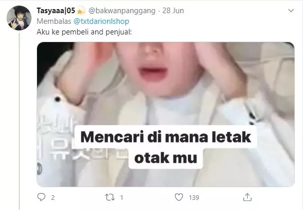 es batu online Twitter