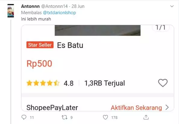 es batu online Twitter