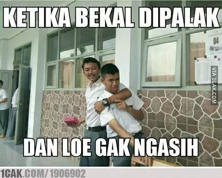 Meme bekal makanan 1cak.com