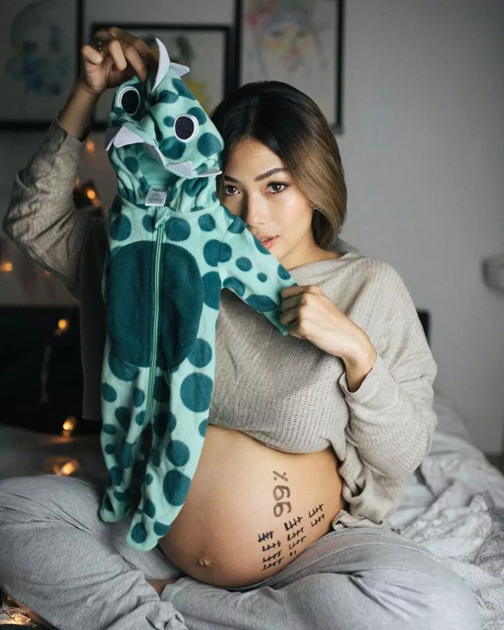 baby bump nabila putri Instagram