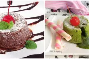 10 Resep lava cake lumer lezat, lembut, mudah dan anti gagal