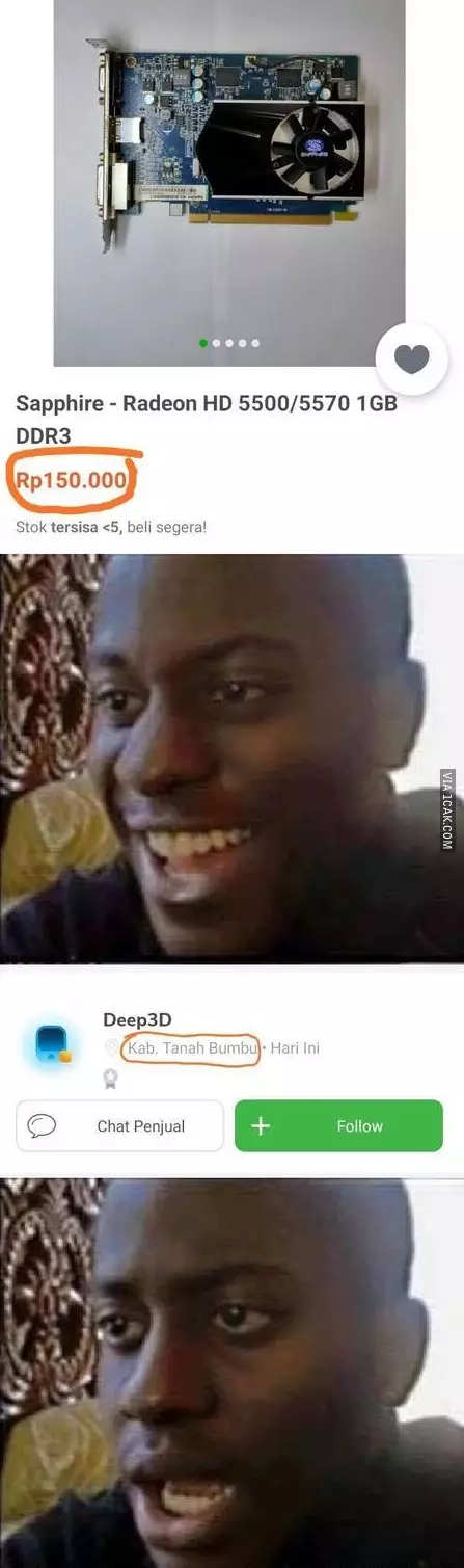 Meme ongkos kirim 1cak.com