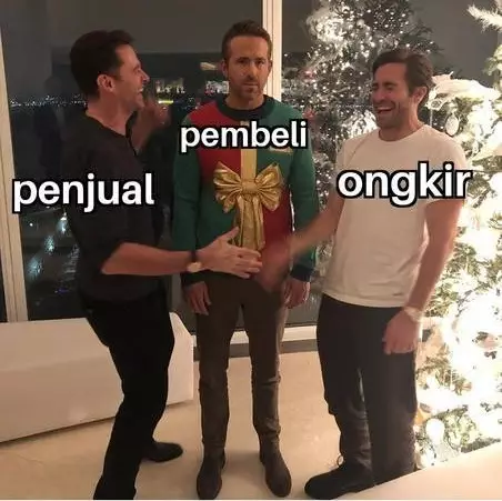 Meme ongkos kirim 1cak.com