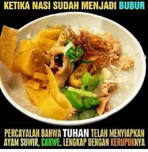 bubur ayam lucu berbagai sumber