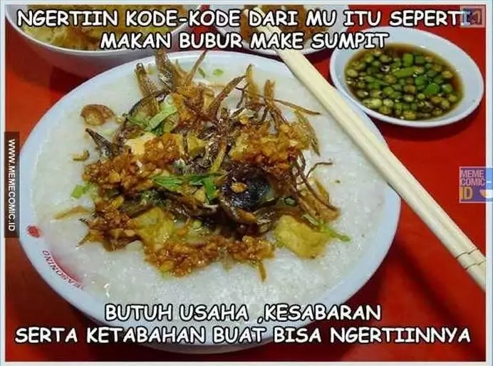 bubur ayam lucu berbagai sumber