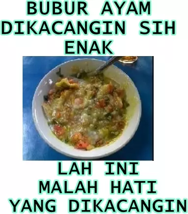 bubur ayam lucu berbagai sumber