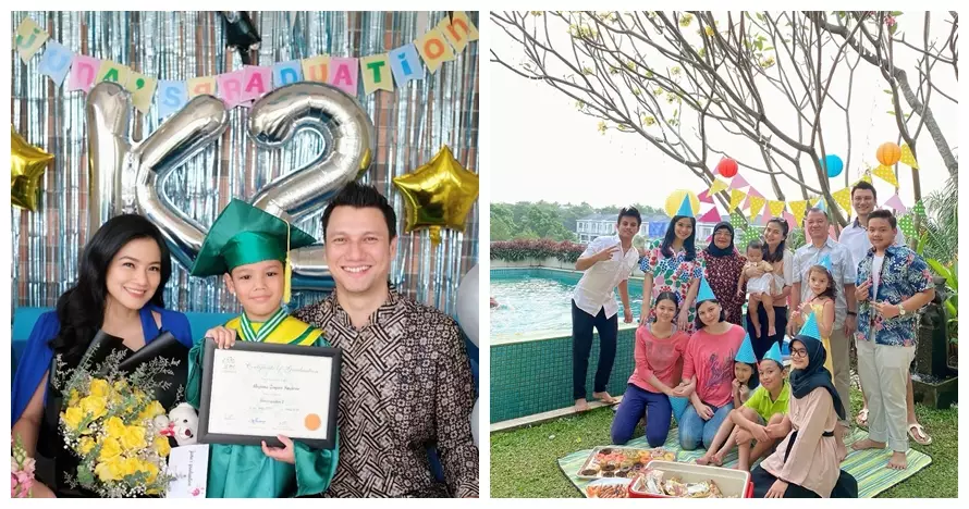 momen wisuda TK anak seleb Instagram momen wisuda TK anak seleb Instagram