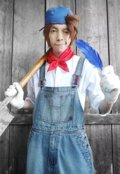 Cosplay karakter game Berbagai sumber