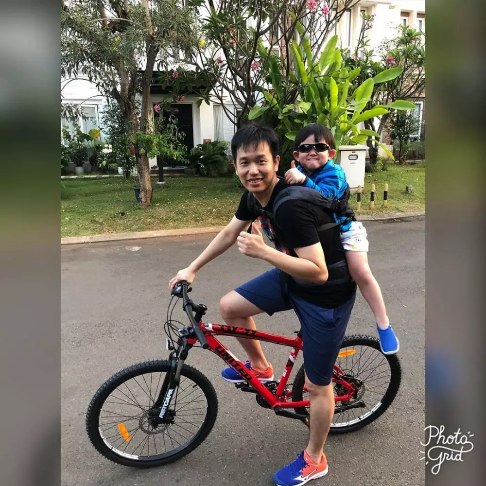 Hendra Setiawan bersepeda Instagram Hendra Setiawan bersepeda Instagram