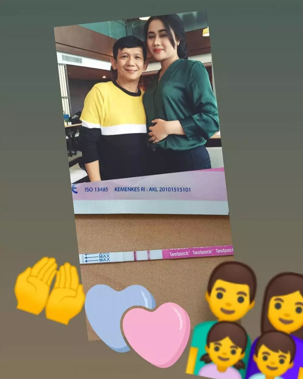 potret baby bump tiara amalia istri ginanjar instagram