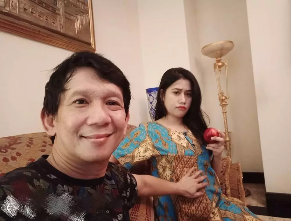 potret baby bump tiara amalia istri ginanjar instagram