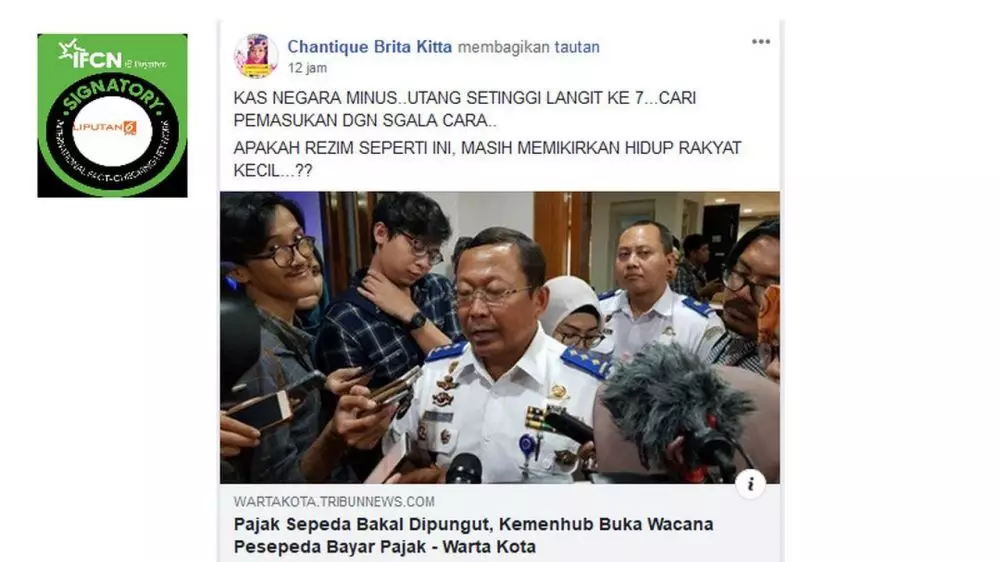 Fakta pajak sepeda Liputan6