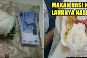 10 Meme sindiran cara makan nasi warga +62 ini bikin tepuk jidat