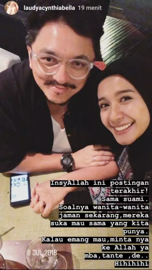 Unggahan Laudya Cynthia Bella © 2020 brilio.net Unggahan Laudya Cynthia Bella © 2020 brilio.net