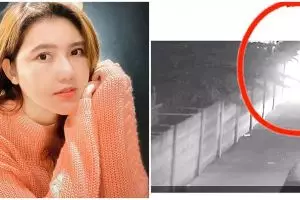 Video detik-detik mobil Via Vallen terbakar dari rekaman CCTV