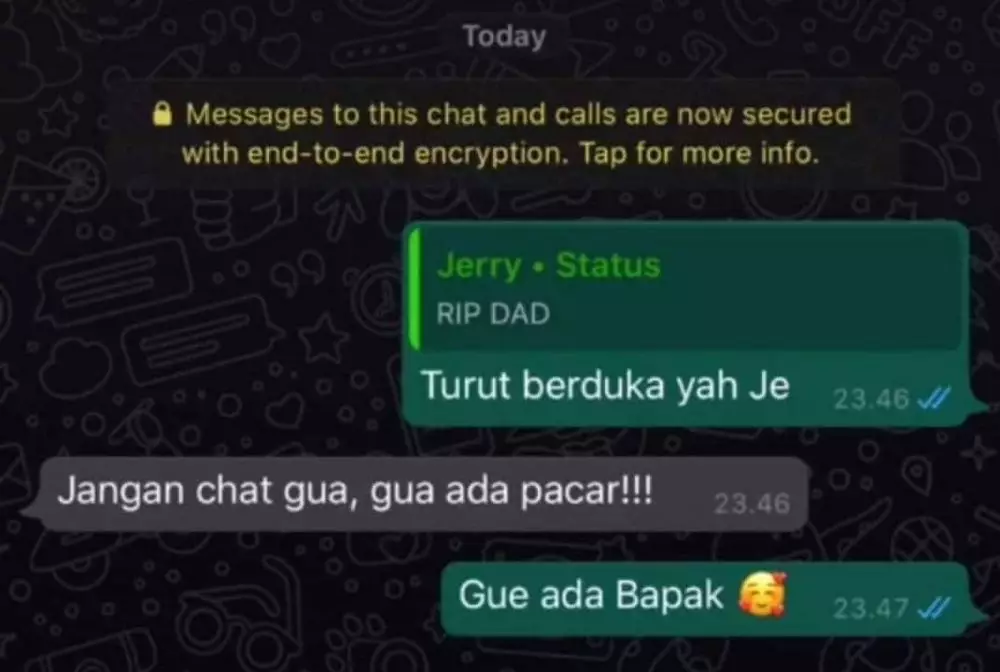 chat lucu cowok pantang mundur © 2020 instagram.com chat lucu cowok pantang mundur © 2020 instagram.com