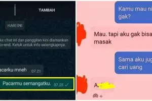 10 Chat lucu cowok pantang mundur ini bikin tepuk jidat