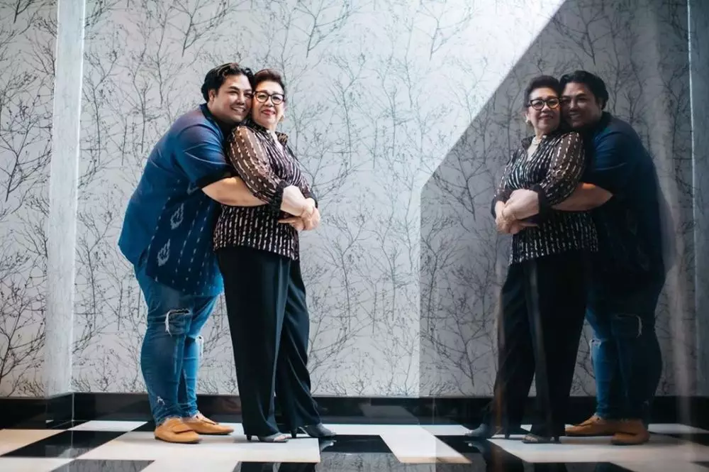 Ivan Gunawan dan keluarga Instagram