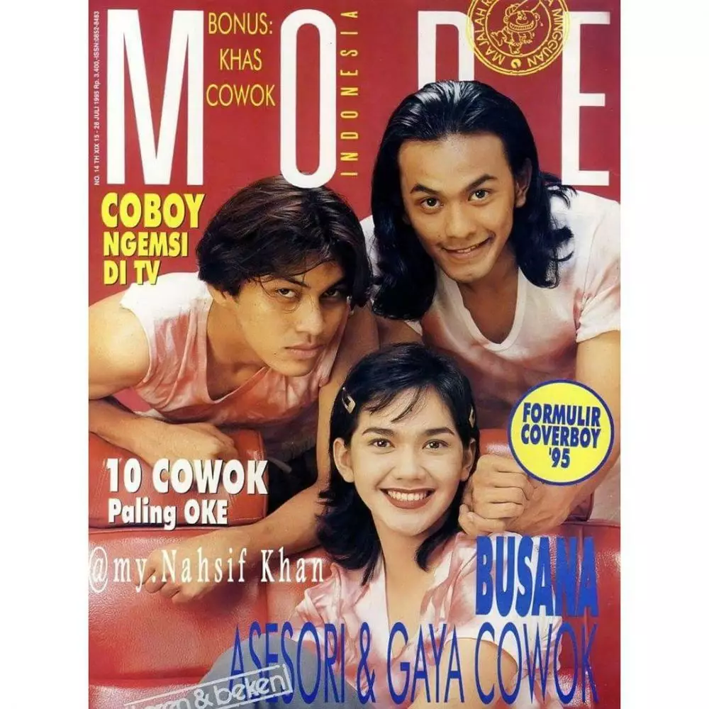 Anjasmara coverboy majalah lawas Instagram Anjasmara coverboy majalah lawas Instagram
