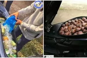 6 Aksi lucu warganet manfaatkan bagasi motor ini bikin tepuk jidat