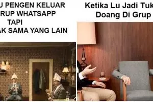 10 Meme grup chat ini kocaknya bikin nyengir tanda setuju