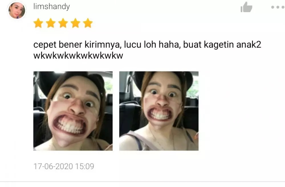 potret beli masker di olshop berbagai sumber