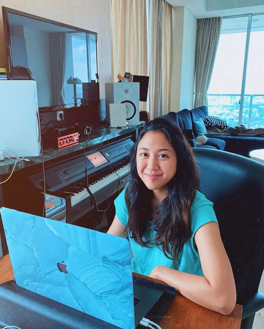 apartemen Sherina instagram