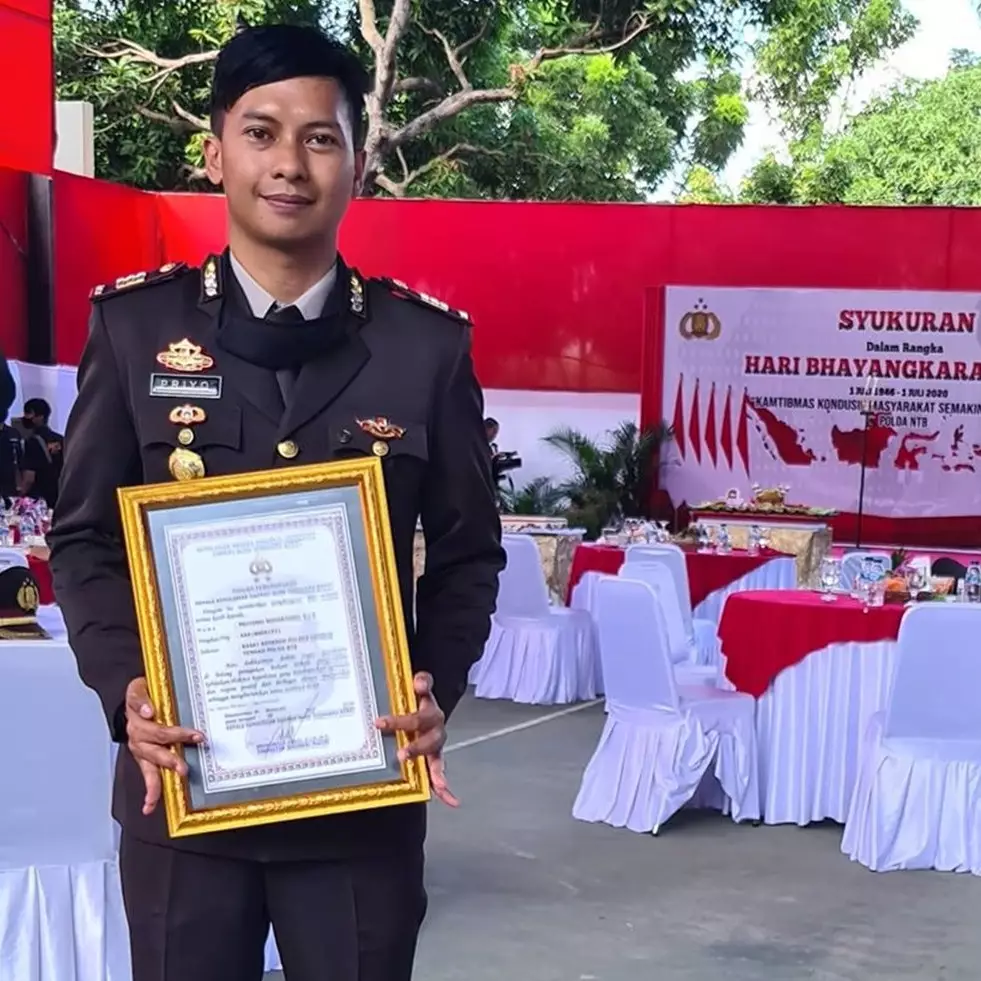10 Potret Priyono Suhartono, polisi yang viral tolak kasus warisan