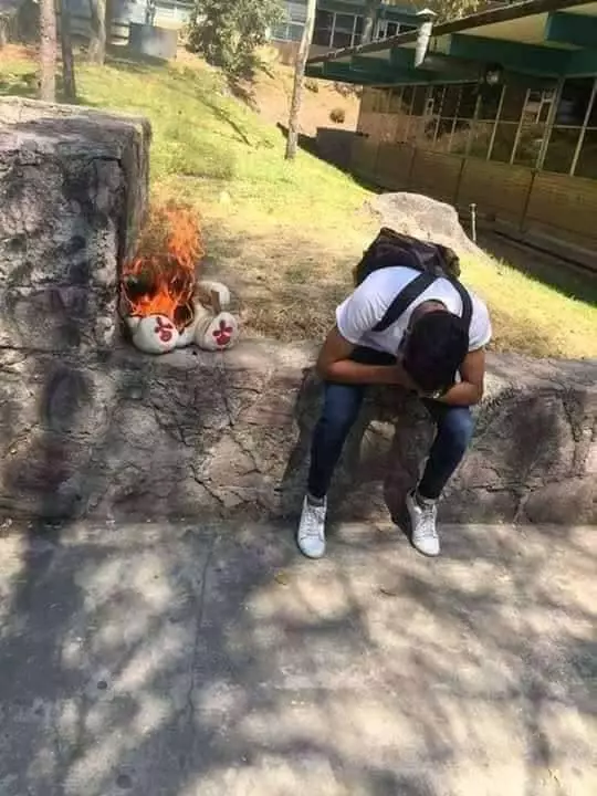 Potret lelaki ditolak gebetan Facebook/Muhammad Fiqih Rao