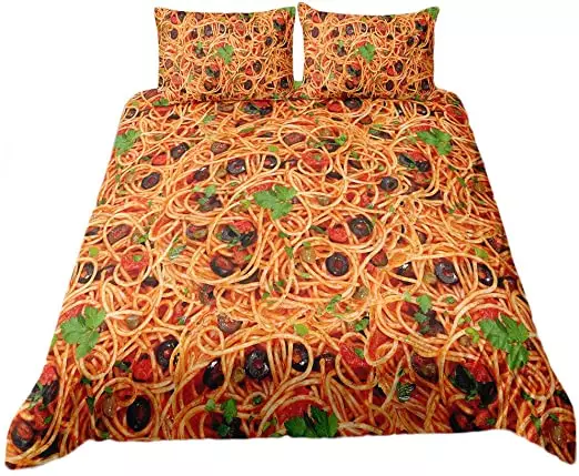 sprei bertema makanan berbagai sumber