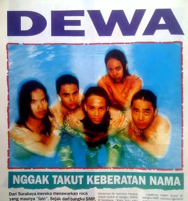 band Tanah Air di majalah lawas Instagram band Tanah Air di majalah lawas Instagram
