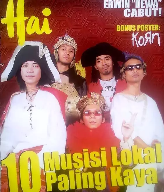 band Tanah Air di majalah lawas Instagram band Tanah Air di majalah lawas Instagram