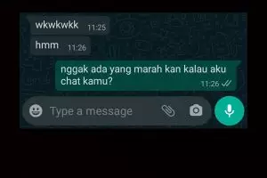 10 Chat WA dari buaya darat ini gombalnya bikin cewek tepuk jidat
