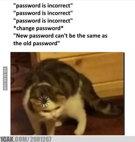 Meme lupa password media sosial 1cak.com